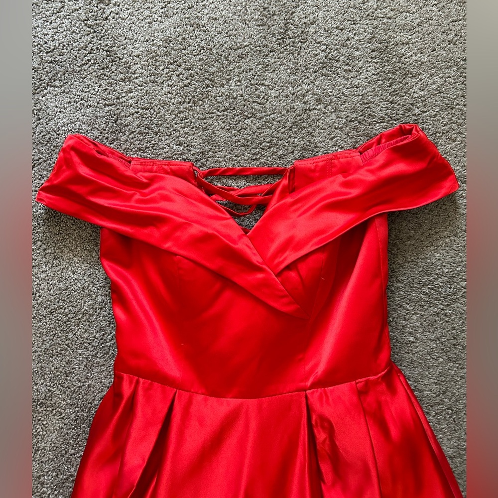Off the shoulder prom dress - Picture 7 of 15